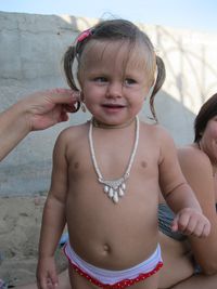 silver pendant with pearls, 2011, model: Lisa